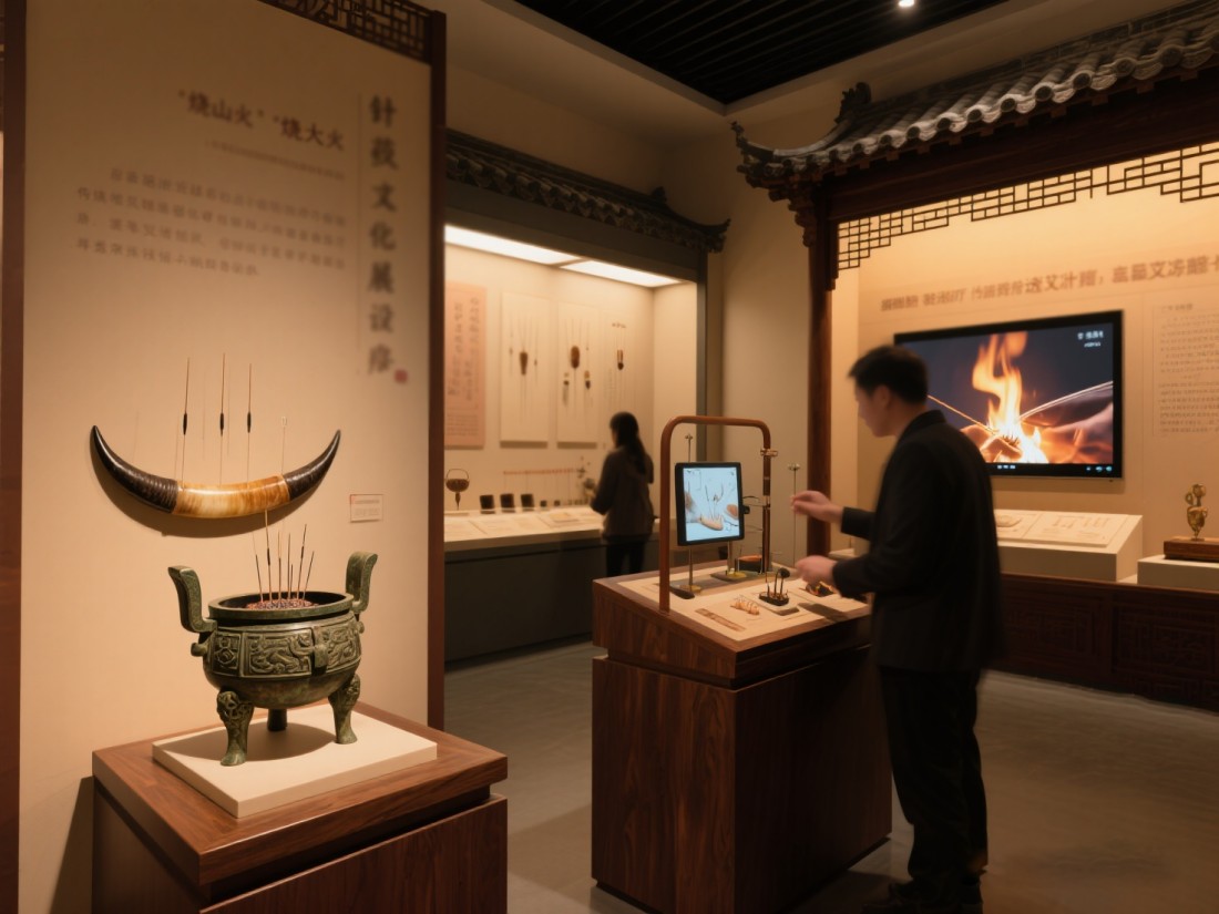 AI中醫藥文化科普館效果圖